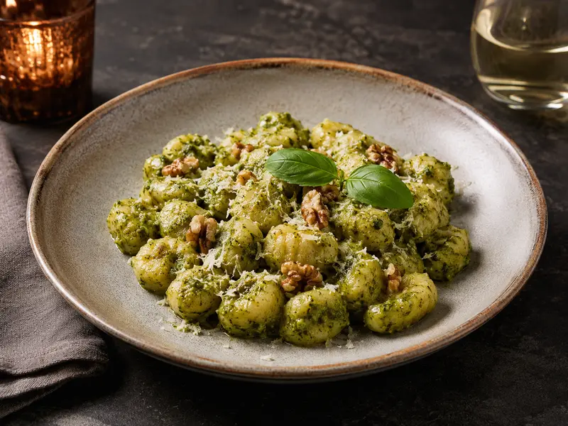Gnocchi al pesto